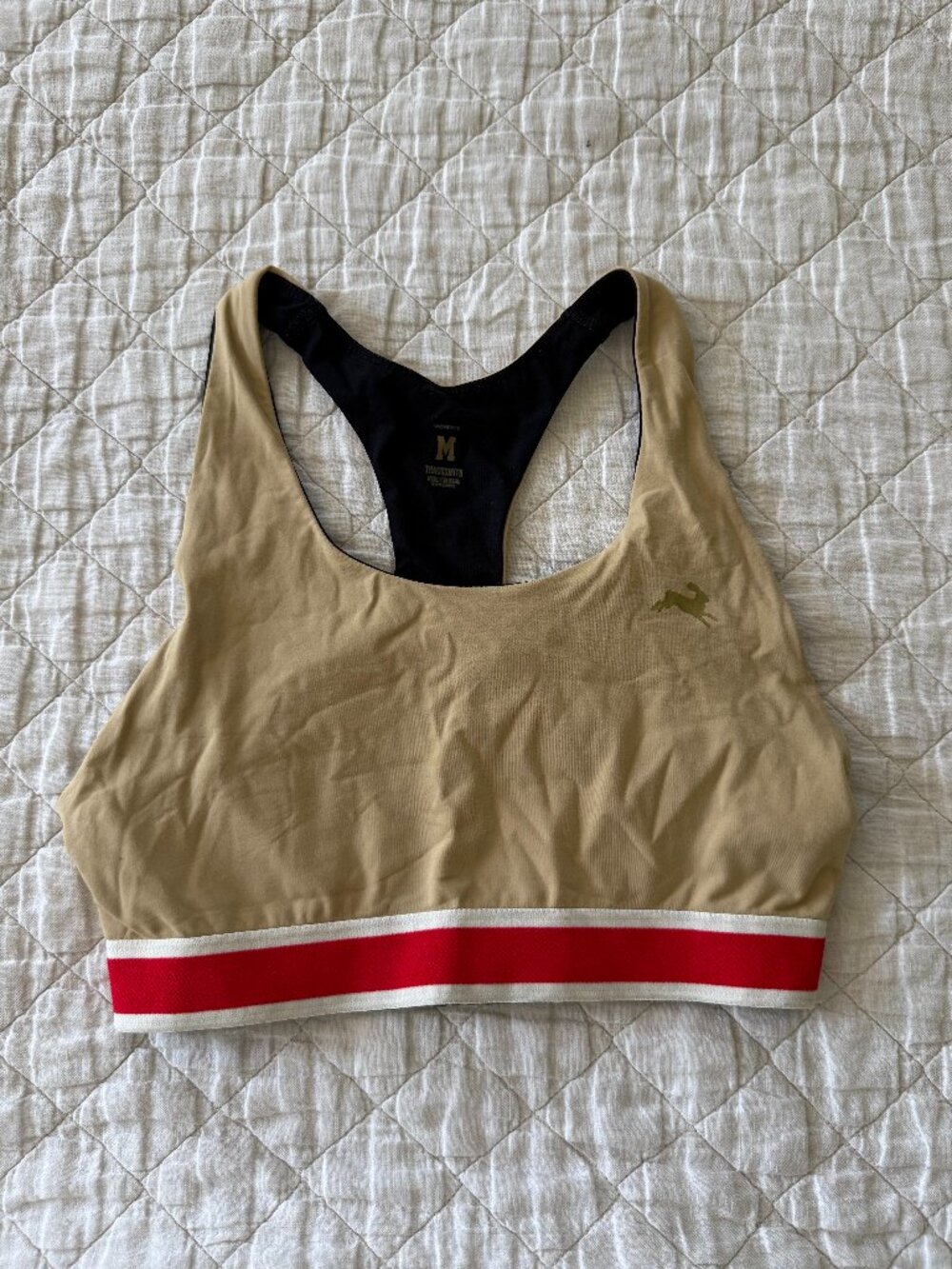 Tracksmith Run Bra, Chestnut